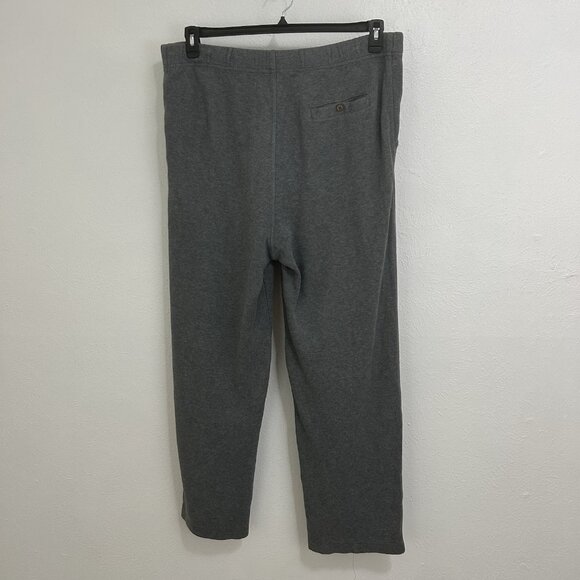 Tommy Bahama Sweatpants Men's M Gray Drawstring Fleece Heavyweight Zip Front L - Picture 13 of 13